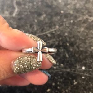 James Avery Cross Ring Sz 6.5